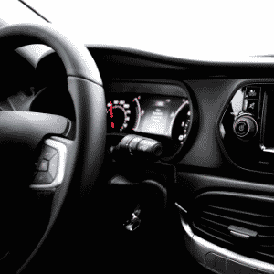 close of car interior dashboard