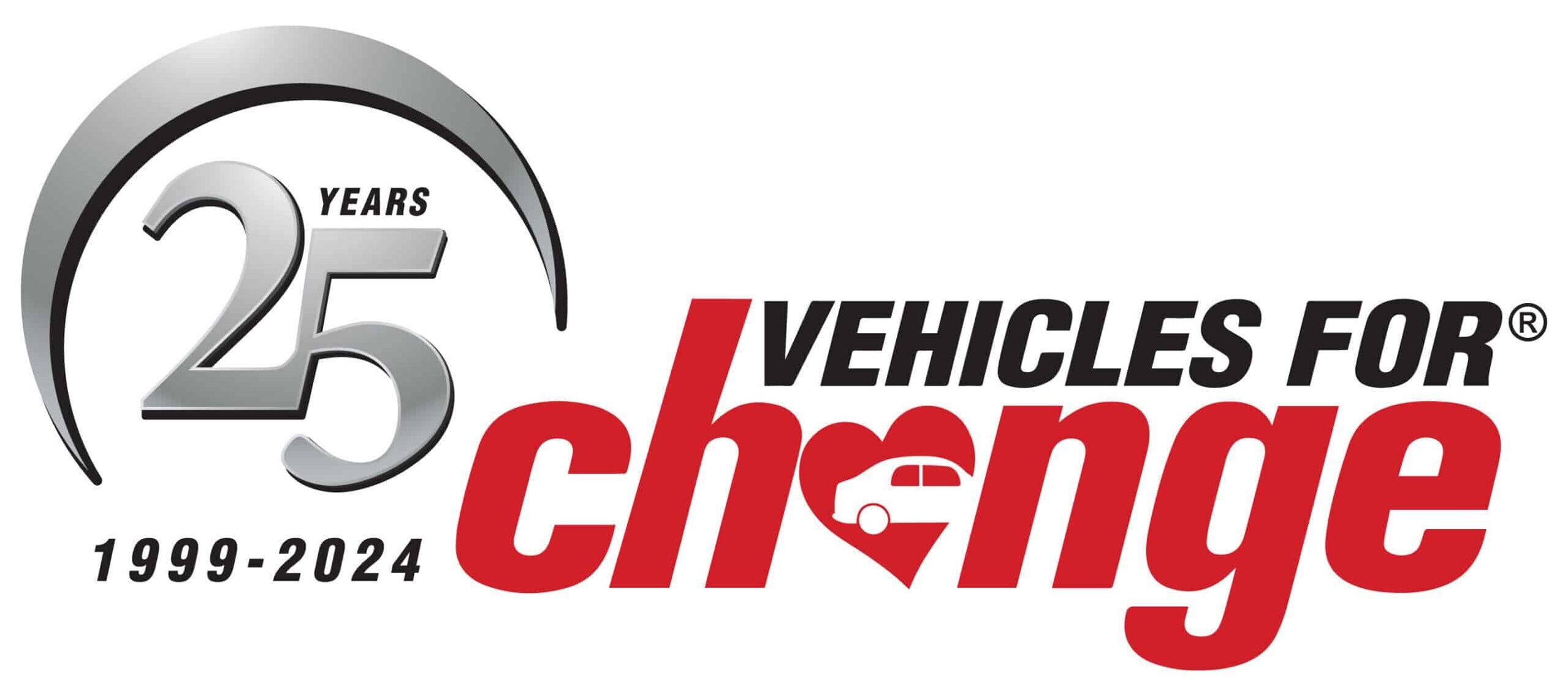 25 years Vehicles for Change logo